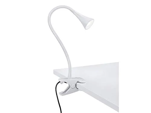 Trio Leuchten LED Klemmleuchte Viper 3W - Flexible Tischlampe für vielseitige Nutzung - Tischlampen mit 3W LED, energieeffizient und ideal zum Lesen oder Arbeiten dank flexibler Klemmfunktion.