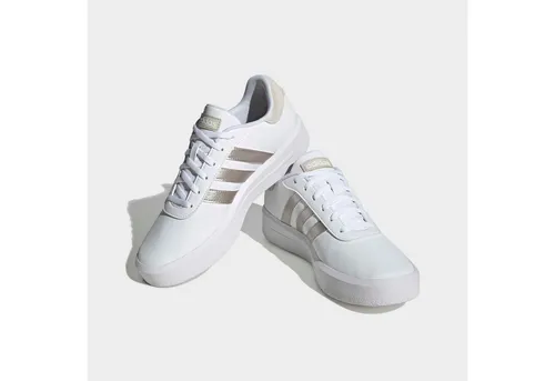 adidas Sportswear COURT PLATFORM Sneaker - Sneaker low mit sportlichem Stil, aus hochwertigem Synthetik, ideal für Laufen und Freizeit, fällt klein aus, bitte eine Größe größer bestellen.