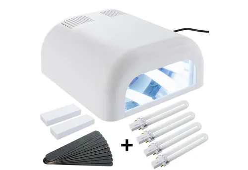 Sina UV Lichthärtungsgerät mit Timer – 36W UV Lampe für perfektes Nail Art - Lichthärtungsgerät mit Timer-Funktion für präzise Aushärtung von UV-Gel. Ideal für Nagelstudios und DIY-Nail Art. Lebensdauer von 3000-5000 Stunden garantiert Langlebigkeit.