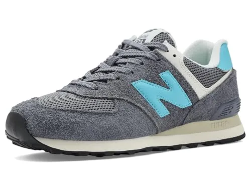 New Balance 574 Sneaker 44,5 EU – Sportlich und Bequem - Sportliche Sneaker in Größe 44,5, Farbe DARKER COASTAL BLUE. Aus Leder, Synthetik und Textil für optimalen Tragekomfort. Ideal für den Alltag und Freizeitaktivitäten.