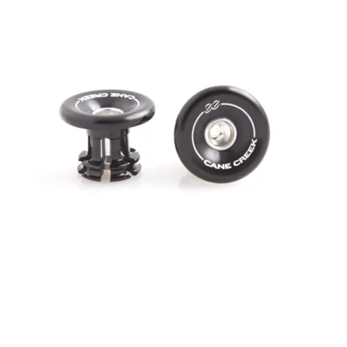 Cane Creek Lenkerendkappen eeBarKeep, Schwarz - Fahrradgriffe, 1 Paar für Innendurchmesser von 17-22mm, idealer Schutz und stylisches Upgrade für dein Bike.