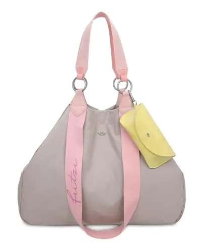 Fritzi aus Preussen Damen Izzy Canvas Sand Shopper - Damen-Henkeltaschen mit abnehmbarem Brillenetui für zusätzlichen Komfort und Stil.