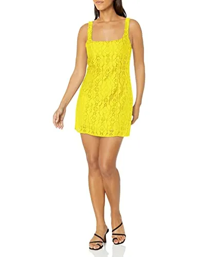 Desigual Women's Vest_Newcastle 8035 Dress, Yellow, XL in gelb von Desigual