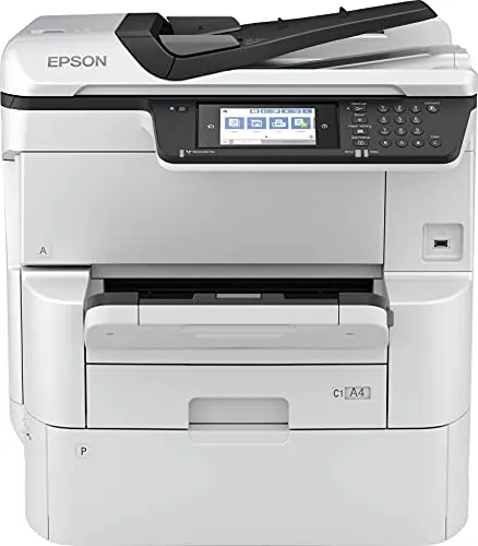 Epson WorkForcePro WF-C878RDWF Multifunktionsdrucker - Multifunktionsdrucker für A3, 4 in 1, mit hoher Druckgeschwindigkeit von bis zu 25 Seiten pro Minute und umweltfreundlicher Heat-Free Technologie.