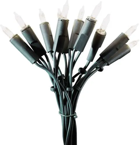 Konstsmide LED-Mini-Lichterkette 35-er - Weihnachtsbeleuchtung mit 35 warmweißen LEDs, ideal für stimmungsvolle Innendekoration, energieeffizient und 6,6m lang für vielseitige Einsatzmöglichkeiten.