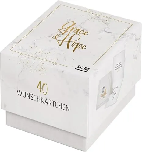 Grace & Hope - 40 Wunschkärtchen