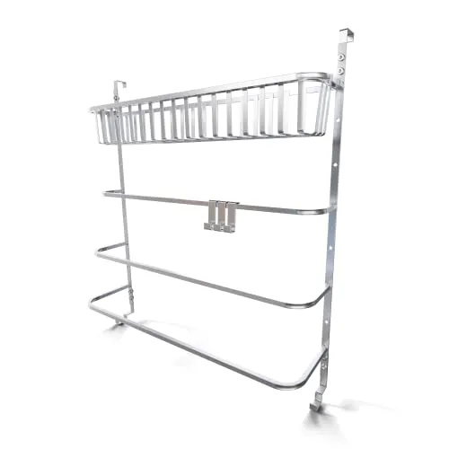 Marastone® Handtuchhalter für die Tür, Wandmontage möglich, Edelstahl, Bad Handtuchhalter, Badetuchhalter, Duschtuchhalter