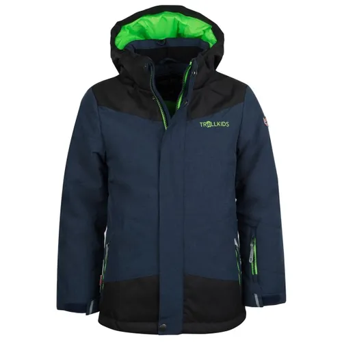 Trollkids Kid's Norefjell Jacket in blau von TROLLKIDS