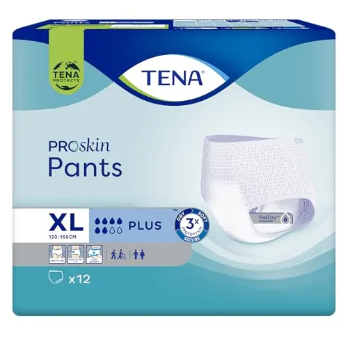 NRS Healthcare Pants Plus Größe XL, 12 Stück