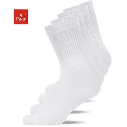Snocks Herren & Damen Tennissocken (4x Paar) - Hochwertige Bio-Baumwolle - Running-Socken für Herren, optimale Passform und Atmungsaktivität für maximalen Komfort beim Sport, hergestellt aus umweltfreundlichen Materialien.