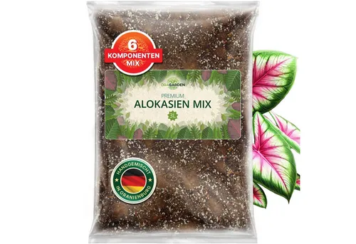 OraGarden Gartenbau-Substrat Alokasien Erde, mit Wurmhumus