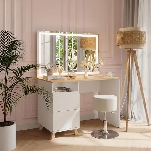 Schminktische Weiß von Vicco