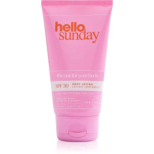 hello sunday the one for the body Bräunungslotion SPF 30 150 ml