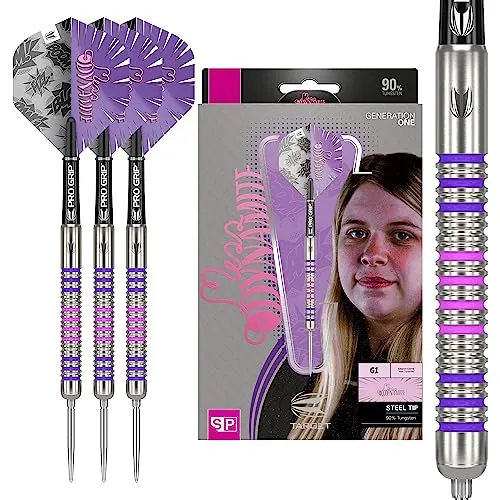 Target Darts Eleanor Cairns G1 24G 90% Wolfram Schweizer Spitze Stahlspitze Darts Set