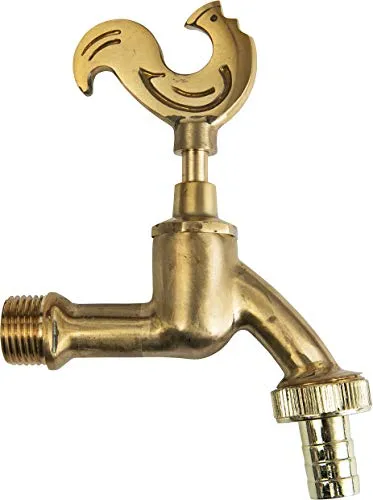 Cornat T300501 Auslaufventil 1/2 Zoll, Gockel Design, messing