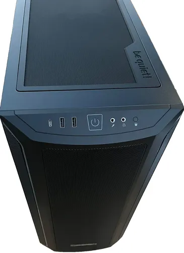 Shadow Base 800 DX - Miditower Gehäuse in Schwarz mit RGB-Controller und hervorragender Kühlung für leistungsstarke Gaming-PCs