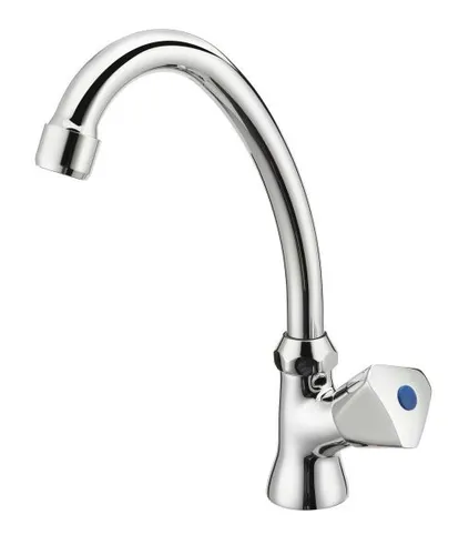 Primaster Kaltwasserarmatur Saarbrücken verchromt mit Schwenkarm - Armaturen - elegante verchromte Kaltwasserarmatur mit praktischem Schwenkarm für flexible Nutzung in Ihrer Küche.