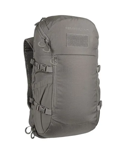 Eberlestock S1 Jacknife Pack Grey - Tagesrucksack - Vielseitiger Tagesrucksack mit 22,9 Liter Volumen, ideal für Stadt und Outdoor. Robustes 500D Ripstop-Nylon, cleveres Hauptfach und praktische Trinkflaschentaschen bieten optimalen Komfort und Organisation.