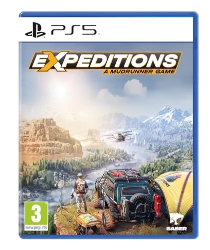 Expeditions: A MudRunner Game - PS5 - PC- & Videospiele, fesselndes Singleplayer-Erlebnis mit atemberaubender Offroad-Action auf der PlayStation 5, ideal für Abenteuerliebhaber.
