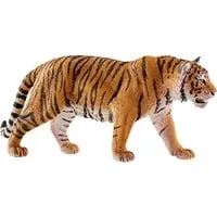 schleich 14729 Tiger - WILD LIFE Spielfigur, detailgetreu und ideal für kreatives Spiel ab 3 Jahren
