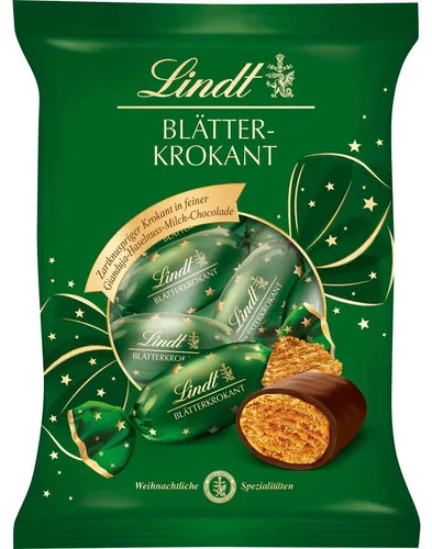 Lindt Blätterkrokant Kugeln