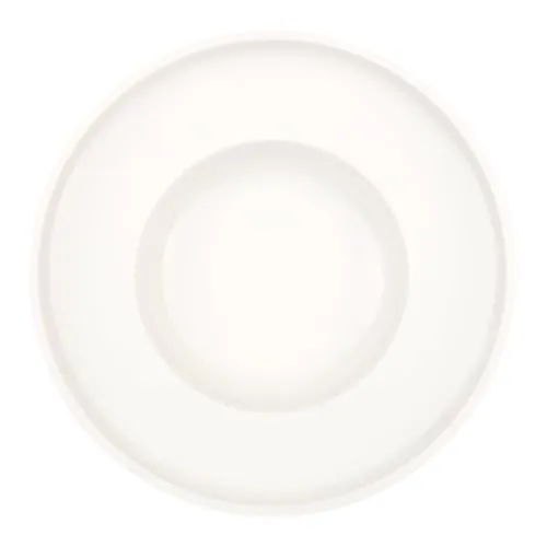 Villeroy & Boch Pastateller Artesano Original - Hochwertiger, spülmaschinengeeigneter Pastateller aus weißem Porzellan mit einem Durchmesser von 30 cm – ideal für stilvolle Tischpräsentationen im Esszimmer.