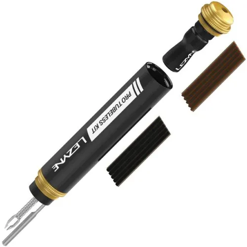 Lezyne Pro Tubeless Loaded Repair Kit One Size - Sonstiges Fahrradzubehör, umfassendes Reparaturset für tubeless Reifen mit hochwertigem Werkzeug und Zubehör für schnelle Hilfe unterwegs.