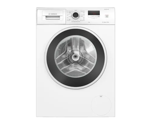 Bosch Serie 2 WGE03200IT Waschmaschine - Energieeffiziente 8kg Waschmaschine mit 16 Programmen für optimale Pflege Ihrer Wäsche, ideal für Familien.