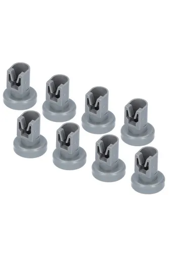 McFilter Besteckschublade Zubehör Korbrollen (8 Stück) Korb Rollen, Zubehör für Geschirrspüler Oberkorb, 435856 Zanussi ZDI100 ZDI101 ZDI110 ZDI111 Quelle