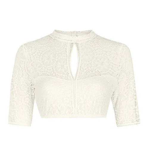 Nina Von C. Dirndlbluse Nina von C. Halbarm Spitzen Dirndlbluse 'Julia' Tr