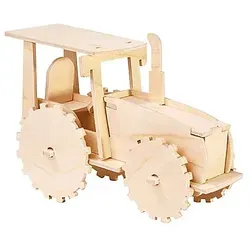 Holzbausatz Traktor, 15 x 11 cm