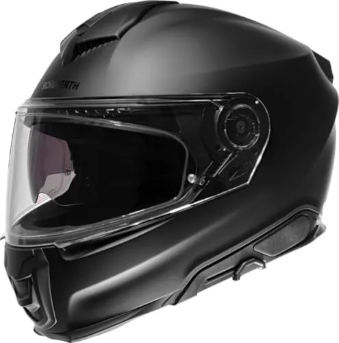 Schuberth S3 Integralhelm - Matt-Schwarz - L (58/59) - Motorradhelm mit ECE 22.06 Homologation, kombiniert Sicherheit und Komfort durch innovatives Design und individuelles Anpassungssystem.