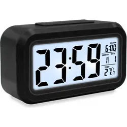 LED Wecker mit Schlummerfunktion und Temperaturanzeige