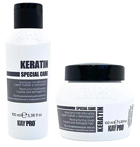 Kay Pro Special Care Mini Keratin Shampoo und Keratin Maske Kit 200 ml