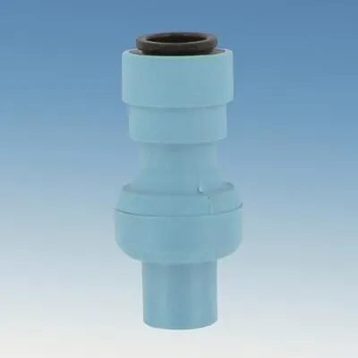 Comet Rückschlagventil mit Entlüftung JG 12mm, hellblau - Praktisches Rückschlagventil für einen 12 mm Schlauchanschluss. Ideal für effiziente Anwendungen ohne lästiges Entlüften.