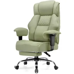 GTPLAYER Gaming Stuhl – Ergonomischer Bürostuhl mit Fußstütze, breiter Sitzfläche und verstellbarem Design – Grün - Erleben Sie höchsten Komfort mit dem GTPLAYER Gaming Stuhl. Ergonomisch gestaltet, bietet er eine breite Sitzfläche, eine integrierte Fußstütze und eine verstellbare Rückenlehne für entspanntes Sitzen während langer Gaming-Sessions oder im Homeoffice.