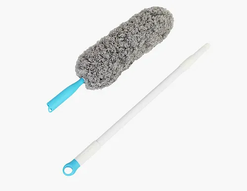 Staubwedel Teleskopstiel 45-145cm biegsam Mikrofaser Staubwischer Hand Staubmop