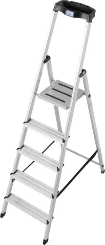 KRAUSE Stehleiter Safety 5 Stufen von Krause