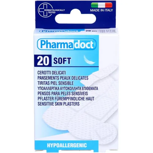 PFLASTER hypoallergen 4 Größ.wasserfest weiß 20 St