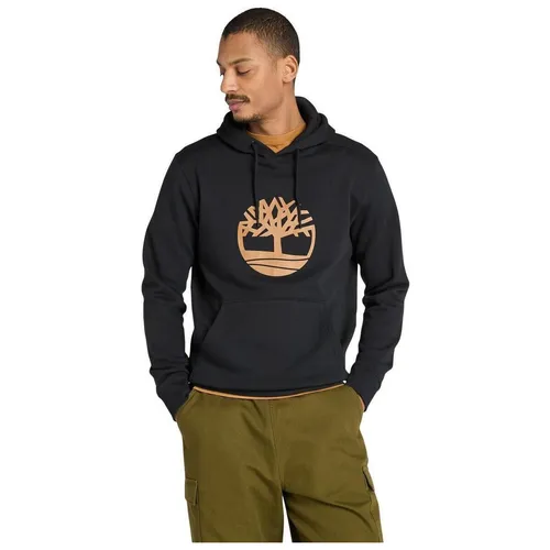 Timberland Mens Tree Logo Hoodie schwarz von Timberland