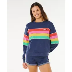 RipCurl Surf Revival Relaxed Crew Strickjacke dunkelblau XS von Rip Curl