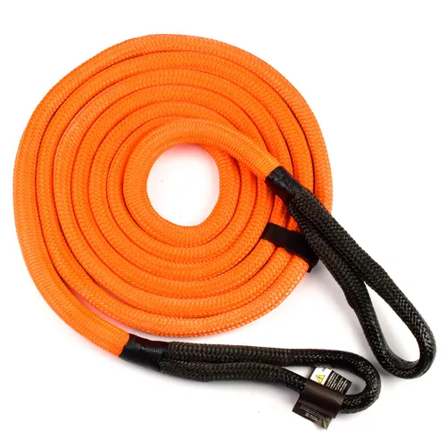 ROCKFOXX™ Kinetisches Bergeseil, 6m x 22mm, 10t Bruchlast, elastisches Abschleppseil