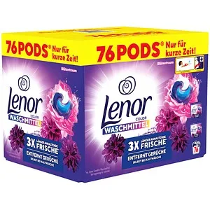 LENOR PODS Waschkapseln 76 Waschladungen, Blütentraum von Lenor
