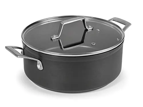 Lacor Anodized Kochtopf mit Deckel 28 cm