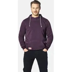 Jan Vanderstorm Herren Sweatshirt Blankard Dunkelrot 2XL (XXL) - Komfortabel und stilvoll - Kapuzenpullover für Herren in Übergröße, hochwertiger Material-Mix mit weich aufgerautem Innenfutter für maximalen Komfort. Vielseitig kombinierbar und ideal für entspannte Freizeitlooks.