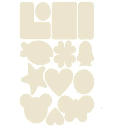 5-Pack Self-Adhesive Nylon Repair Patches (Beige), Waterproof Stick Fabric Patches