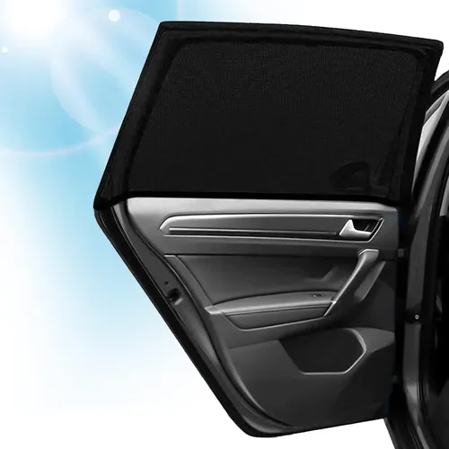 Auto Sonnenschutz Baby Seitenfenster UV Schutz 120x55cm 2 Stk - Möbelschutzhüllen für Autos, schützt Ihr Baby vor schädlicher UV-Strahlung und sorgt für angenehme Temperaturen im Fahrzeug.