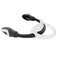 Mares Bungee Fin Strap Coloured - Paar - Weiß - Gr: XS/S