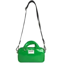 Wouf Glossy Mini Bag Handtasche 19 cm in Grün - Stilvolle Wouf Glossy Mini Bag Handtasche in elegantem Grün, ideal für den täglichen Gebrauch. Kompakt und vielseitig, perfekt für Ihre Essentials.