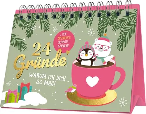 Gründe, warum ich dich mag: Der besondere Adventskalender zum Aufstellen 24